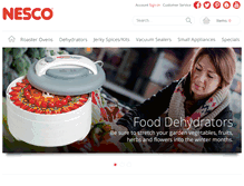 Tablet Screenshot of nesco.com