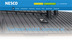 Desktop Screenshot of nesco.fi